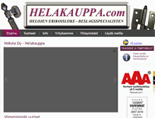 Tablet Screenshot of helakauppa.com